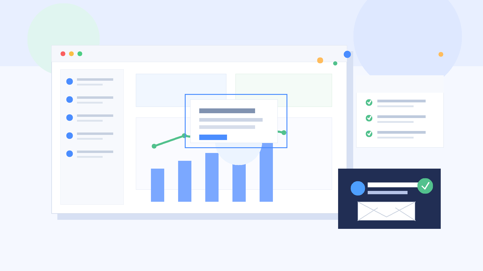 Illustration of a temporary email workflow for Appcues product tours, onboarding tests, and team invites