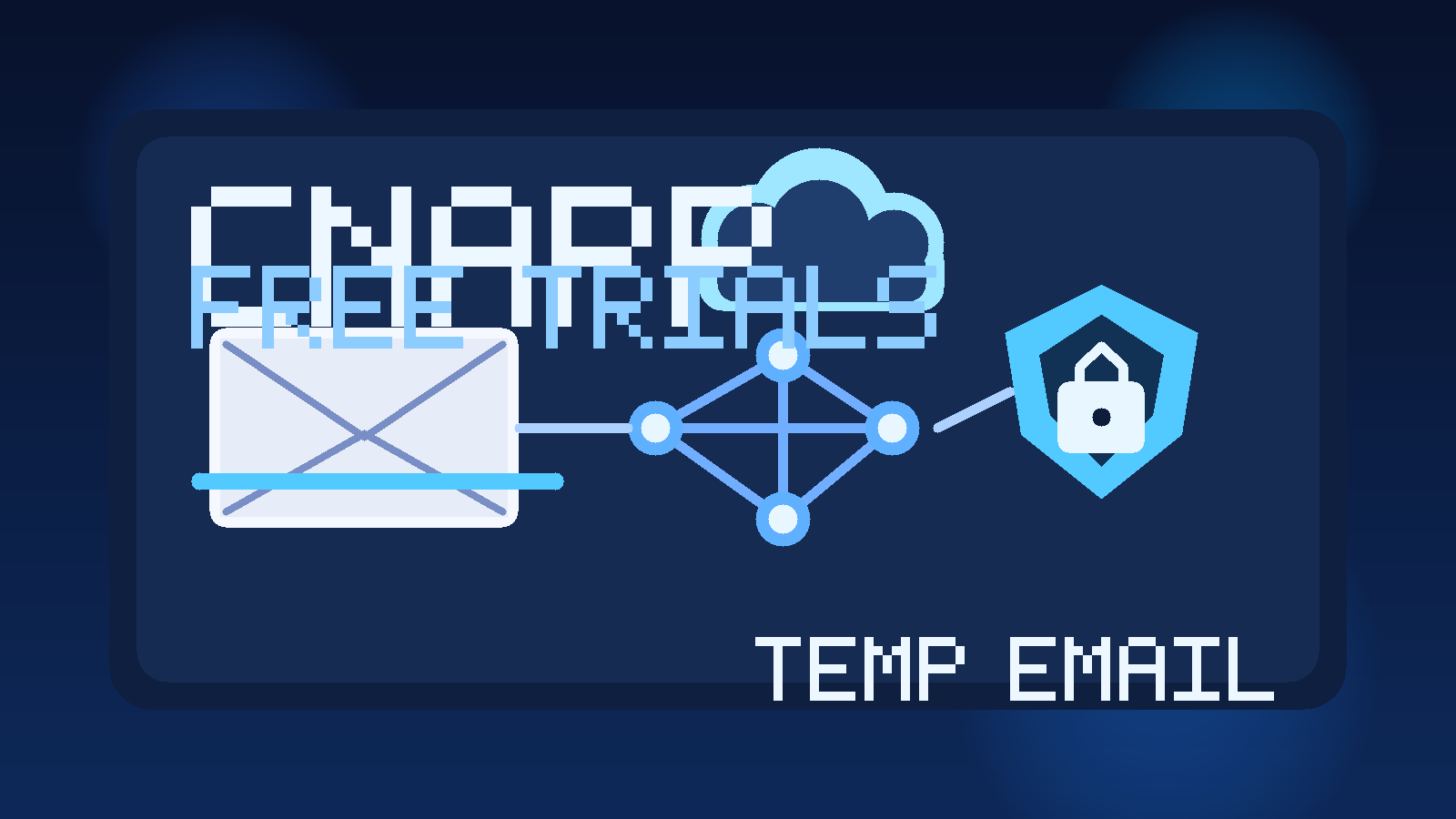 Illustration for temporary email generator for CNAPP software free trials