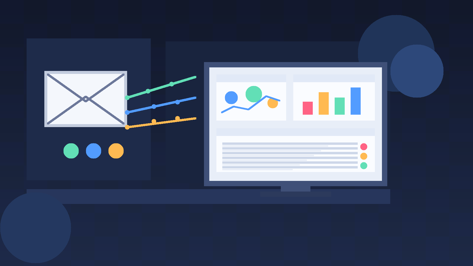 Illustration of a temporary inbox used for Elastic Observability trials, alert tests, and team invites
