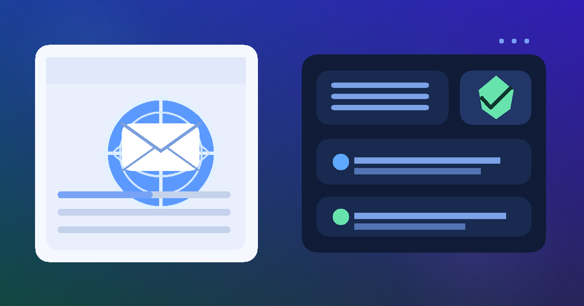 Illustration of a temporary email inbox for Remote.com global hiring evaluations